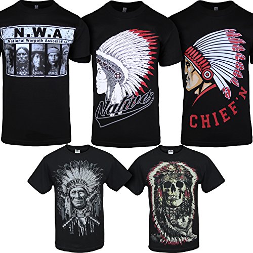 Native American Mens T Shirts by ShirtBANC