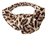 L.Erickson USA Knot Turban - 100% Silk Charmeuse Jaguar