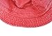 DALIX Cotton Washed Bucket Hat in (X-Large, Red)