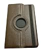 Brown 360 Rotate Holster Folio Leather Stand Case for Amazon Kindle Fire