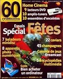 60 MILLIONS DE CONSOMMATEURS [No 334] du 01/12/1999 - ESSAI SPECIAL FETES - 7 BALADEURS MINIDISC - 8 APPAREILS PHOTO NUMERIQUES - 22 CAVIARS - 45 CHAMPAGNES - CONSOLE DE JEUX DREAMCAST - 5 ENCYCLOPEDIES MULTIMEDIA - BIEN ACHETER UN ORDINATEUR - HOME CINEMA - 9 LECTEURS DVD - 10 AMPLIS-TUNERS - 10 ENSEMBLES D'ENCEINTES
