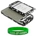Black Stars Design Snap-On Case Cover with Removable Swivel Belt Clip for HTC T-Mobile G1 Google Cell Phone (HTC G1 NOT Included)