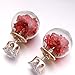 Joylive Crystal Ball Stud Earrings Women Bubble Earrings Pendientes Femenino Earpins 1Pair