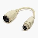 Cables Unlimited - Keyboard adapter - 5 pin DIN (F) - 6 pin PS/2 (M)