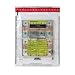 MMF Industries Tamper-Evident Cash Bags, 15 x 20 Inches, Clear, 5 packs of 50 Bags per Box (2362005N20)