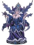 Snow Fairy Queen With Wand Collectible Figurine Decoration Statue