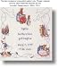 Beatrix Potter Peter Rabbit Birth Sampler Cross Stitch Pattern