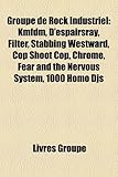 Groupe de Rock Industriel: Kmfdm, D'Espairsray, Filter, Stabbing Westward, Cop Shoot Cop, Chrome, Fear and the Nervous System, 1000 Homo Djs-