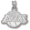 Logoart Los Angeles Lakers 5/8 Sterling Silver Pendant