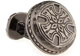 Jack Reagan Designer Sculpted Unique Sparta Round Cross Celtic Cufflinks Cuff Links