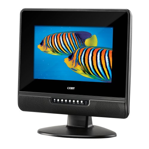 Coby TFTV1212 12-Inch Widescreen TFT LCD 720p HDTV/Monitor (Black)