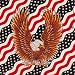 American Flag with Eagle Bandanas