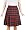 navy/red/white *plaid #36*