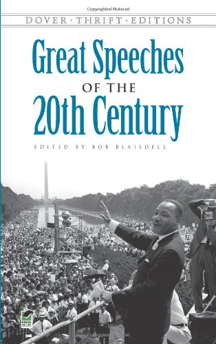 Textbook - Great Speeches of the 20th Century (Dover Thrift Editions)