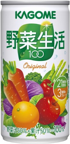 (お徳用ボックス) 野菜生活100 オリジナル 190g 6缶パック×5セット