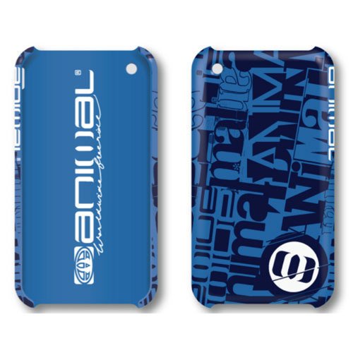 Contour Design Multi Word Hard Shell Schutzh&uuml;lle iPhone 3G/3Gs blau-schwarz