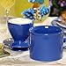 The Original Butter Bell Crock by L. Tremain, Retro & Matte Collection - Royal Blue