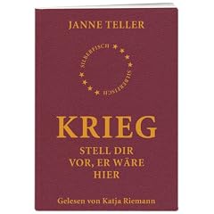Krieg. Stell dir vor, er w�re hier: 1 CD