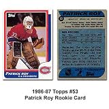 Topps Patrick Roy 86-87 Rookie Card