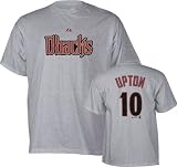 Justin Upton Majestic Replica Name and Number Arizona Diamondbacks Toddler Tee - 2T