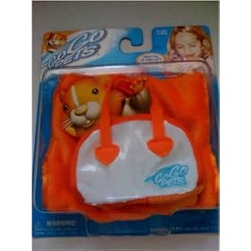 Zhu Zhu Pets - Orange Blanket and Orange Carrier