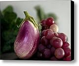 Eggplant Still Life Canvas Print / Canvas Art - Artist Marilyn Hunt Eggplant Still Life Canvas Print / Canvas Art - Artist Marilyn Hunt