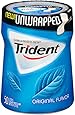 Trident Unwrapped Gum, Original, 50 Count (Pack of 4)