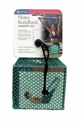 SportingGoods: Gaiam Pilates Body Band Mesh Kit Medium Resistance