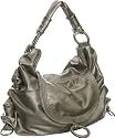 Large ''Aimee'' Hobo - Black or Metallic Grey