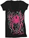 Search : Iron Man 2 Black Widow Juniors Black T-shirt Tee