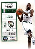 2010 11 Playoff Contenders Plates & Patches Basketball Card # 55 Kevin Garnett Boston Celtics In a Protective Screwdown Display Case!