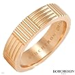 BOUCHERON Pleasant High quality Ring in 18K Rose Gold. Total item weight 12.5g (Size 5)