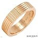 BOUCHERON Pleasant High quality Ring in 18K Rose Gold. Total item weight 12.5g (Size 5)