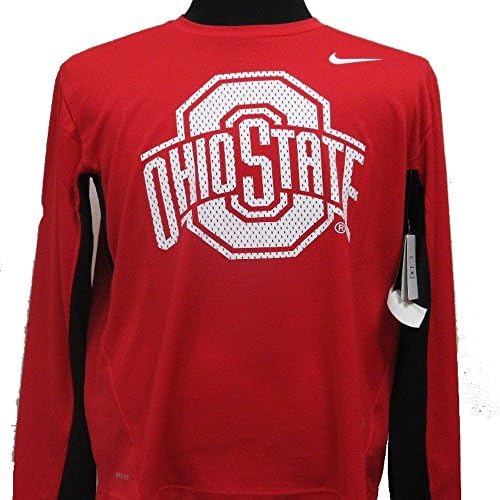 Nike Ohio State Buckeyes Dri-fit Men's T-shirt Long Sleeve University Red