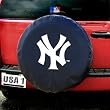 New York Yankees MLB Spare Tire Cover (Black)