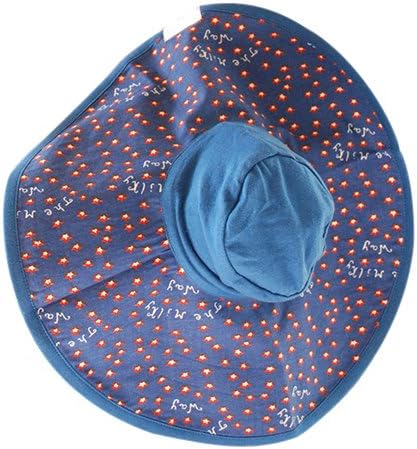 MoBoleez Milky Way Breastfeeding Hat, Blue, 0-6 Months
