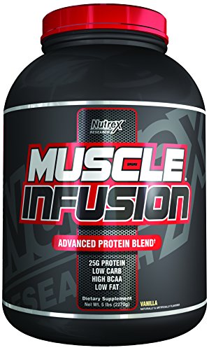 Nutrex Research Muscle Infusion Blend, Vanilla, 5 Pound