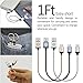 USB C to USB, iOrange-E Type C 1ft Braided Cable with Aluminum Connector for 2015 Macbook 12'', LG G5, OnePlus 2, Nexus 6P, 5X, Lumia 950, Nokia N1 Tablet, Nextbit Robin and Other USB C Devices, Gold