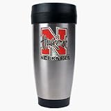 Nebraska Cornhuskers 16 oz. Stainless Steel Travel Tumbler