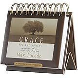 DaySpring Max Lucado's Grace for the Moment, DayBrightener Perpetual Flip Calendar, 366 Days of Inspiration (16755)