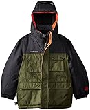 ZeroXposur Big Boys' Double Grind Ii System Jacket, Loden, Medium-Large/12