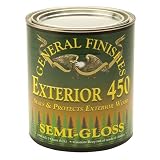 Semi-Gloss General Finishes Exterior 450 Varnish, Gallon