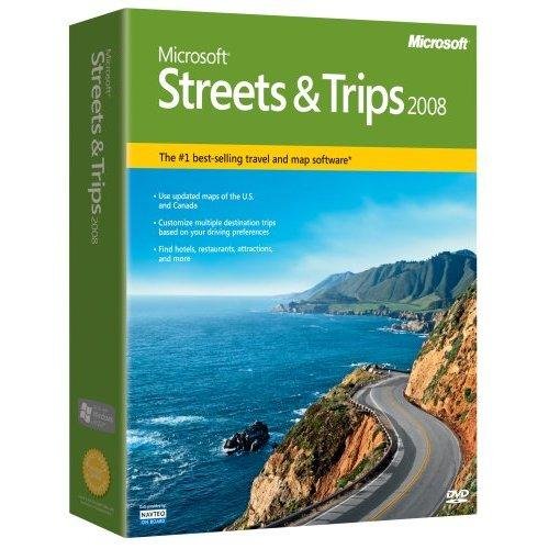 Microsoft Streets and Trips 2008 with GPS [OLD VERSION]