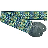 Souldier GS0912NV02NV Custom USA Handmade Woodstock Electric Guitar Strap - Navy Blue