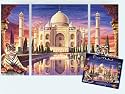 Schipper 9260435 - Malen nach Zahlen, Taj Mahal, 80 x 50 cm