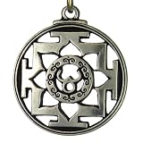 Sri Trisula Yantra Hindu Goddess Pendant Tantric Yoga Hindi Jewelry