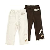 【アウトレット】Biquette Club (ビケット クラブ)レギンス (80～130cm) キムラタンの子供服 ブラウン 130 (10356x10556-154)