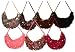 Girls Womens Sequin Beaded Hobo Evening Party Pageant Purse
