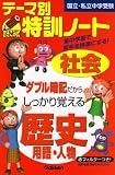 テーマ別特訓ノート社会歴史用語・人物―国立・私立中学受験 ダブル暗記だからしっかり覚える