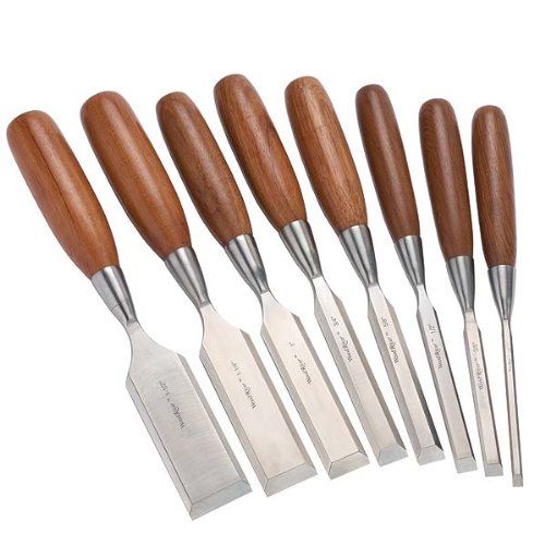 Wood Chisels WoodRiver 8Piece Bench Chisel Set